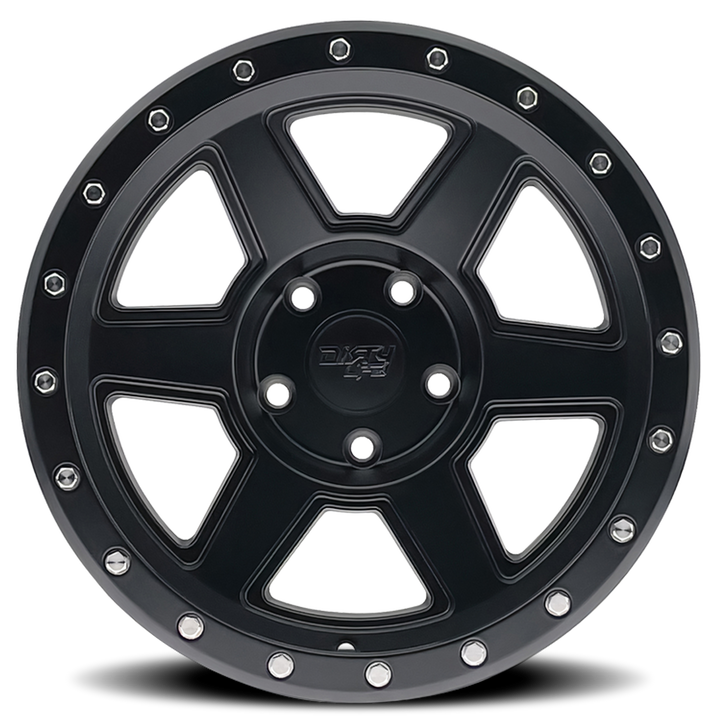 Dirty Life Race Wheels Compound 9315 Matte Black 20x10 5x127 -25mm Wheel | SKU 9315-2173MB-HCLL