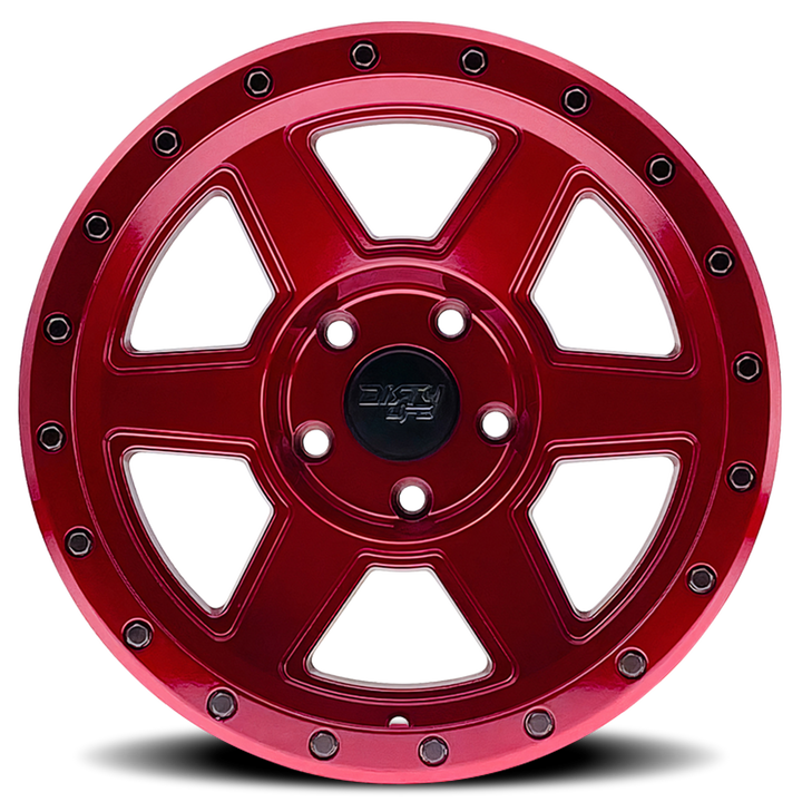 Dirty Life Race Wheels Compound 9315 Crimson Candy Red 20x10 8x165.1 -25mm Wheel | SKU 9315-2181R-HCLL