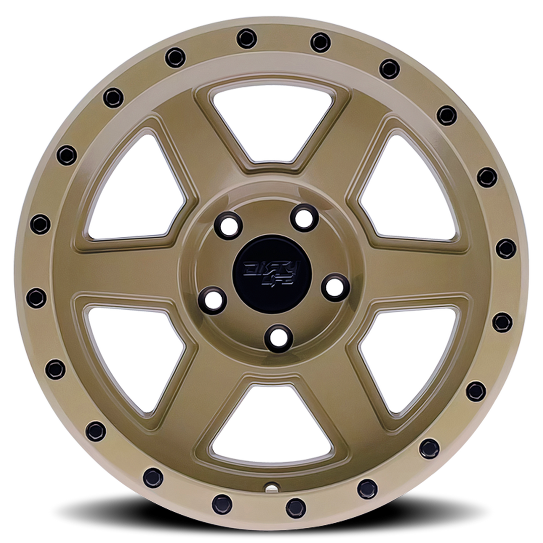 Dirty Life Race Wheels Compound 9315 Desert Sand 17x9 5x139.7 -12mm Wheel | SKU 9315-7985DS12-HCLL