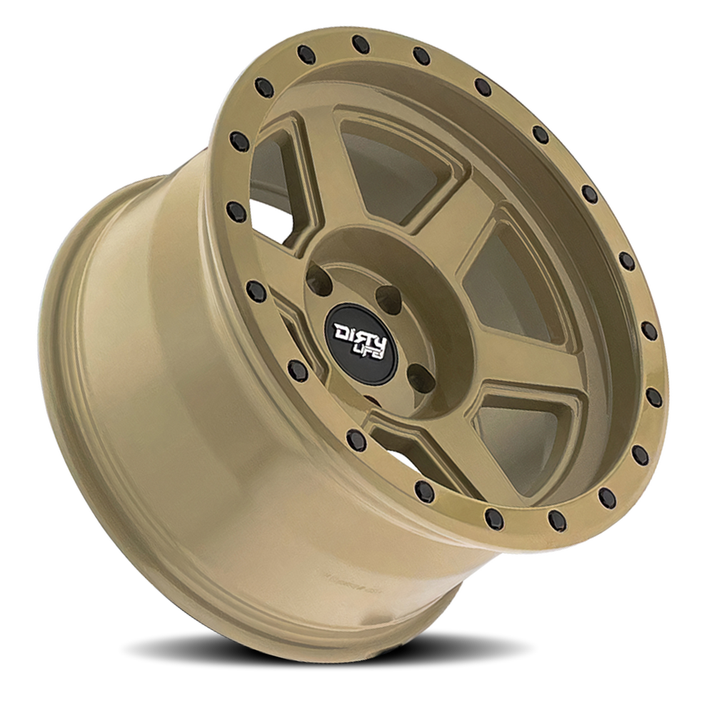 Dirty Life Race Wheels Compound 9315 Desert Sand 18x9 5x127 -12mm Wheel | SKU 9315-8973DS12-HCLL