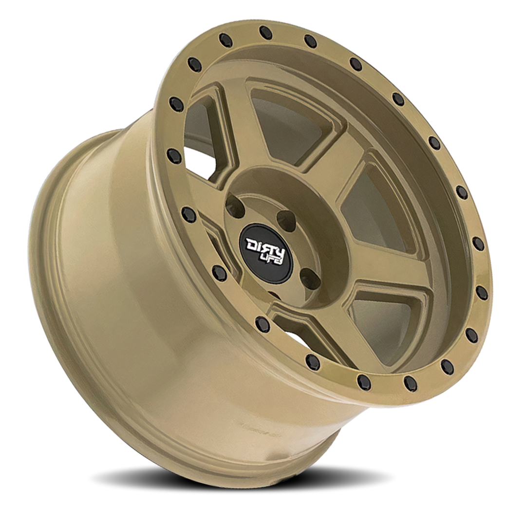 Dirty Life Race Wheels Compound 9315 Desert Sand 18x9 5x139.7 -12mm Wheel | SKU 9315-8985DS12-HCLL