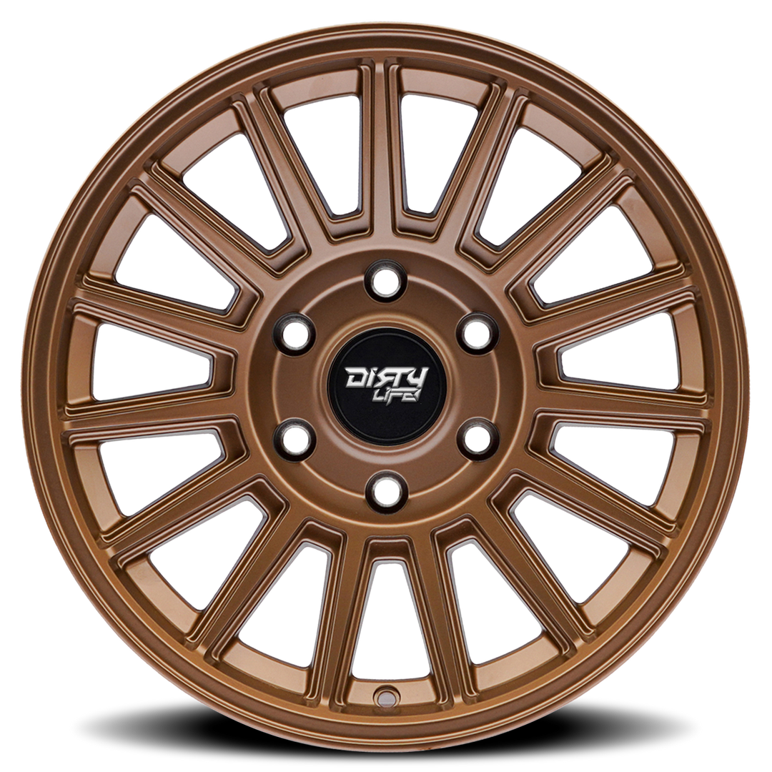 Dirty Life Race Wheels Journey 9316 Satin Bronze 17x8.5 6x135 0mm Wheel | SKU 9316-7836MZ-HCLL
