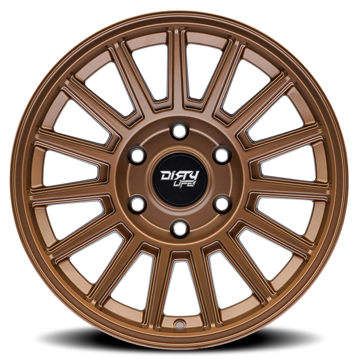 Dirty Life Race Wheels Journey 9316 Satin Bronze 17x8.5 6x135 0mm Wheel | SKU 9316-7836MZ-HCLL