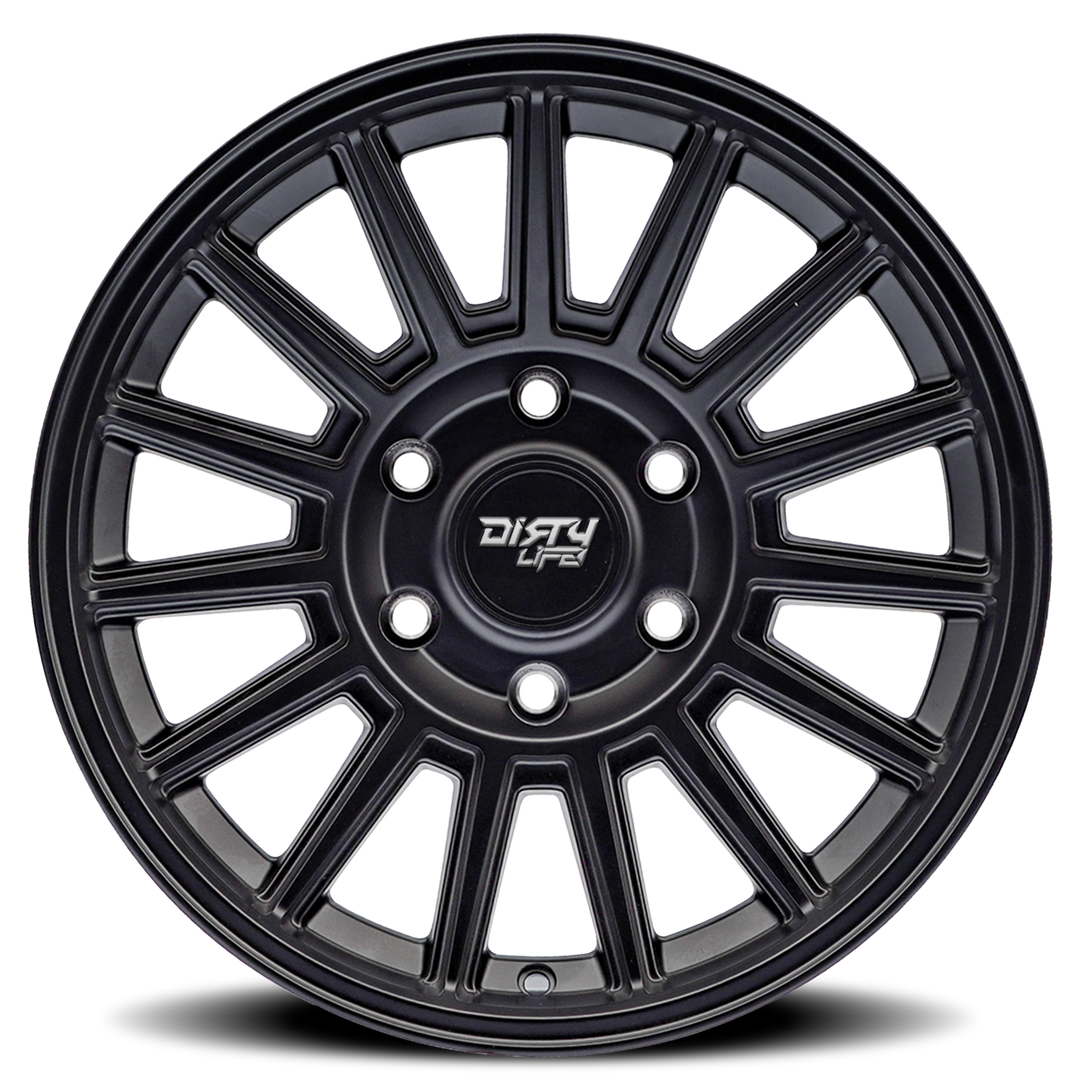 Dirty Life Race Wheels Journey 9316 Satin Black 17x8.5 5x127 0mm Wheel | SKU 9316-7873MB-HCLL