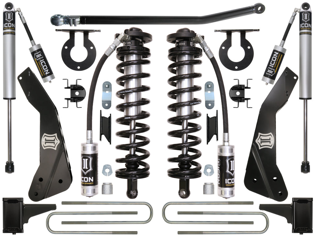 ICON 2011-2016 Ford F250/F350 4-5.5" Lift Stage 1 Coilover Conversion System (K63131)