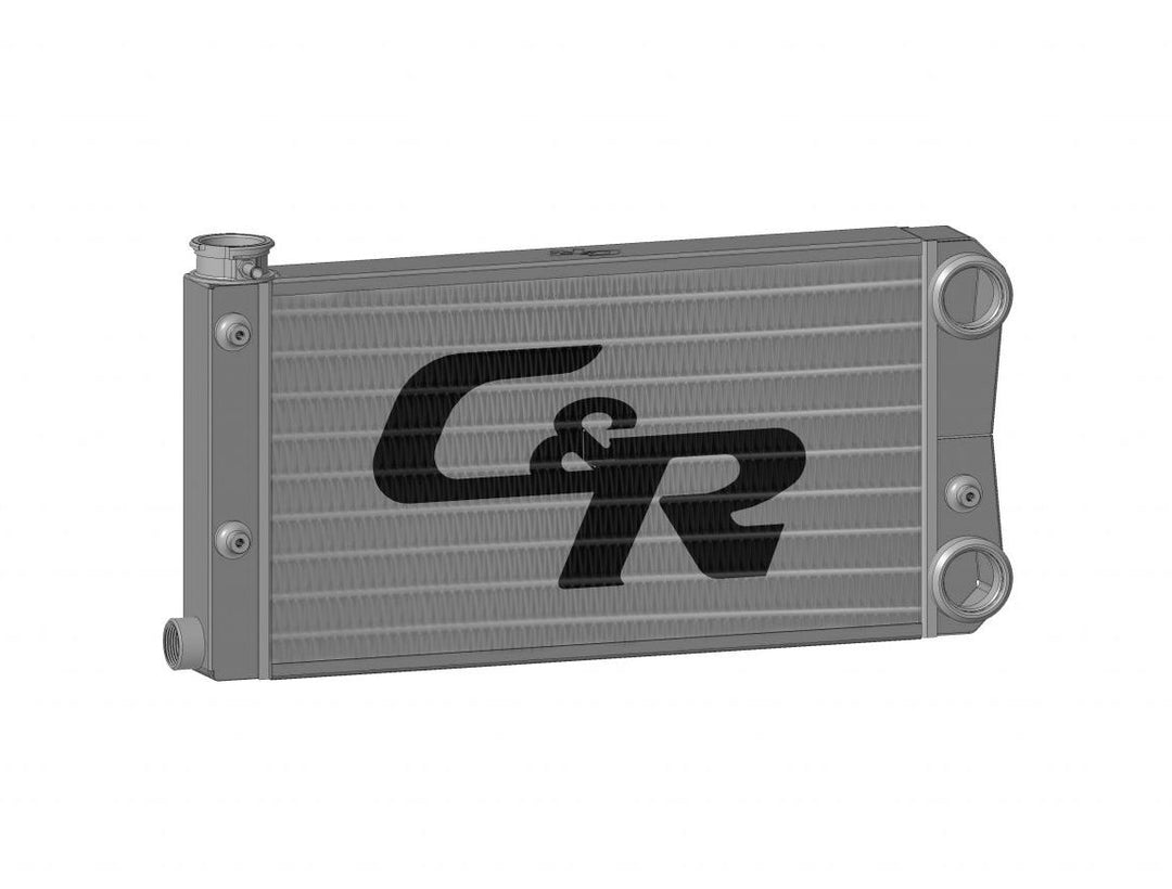 C&R Scirocco Drag Radiator Open 22" x 10.5" -20 AN 935-22110