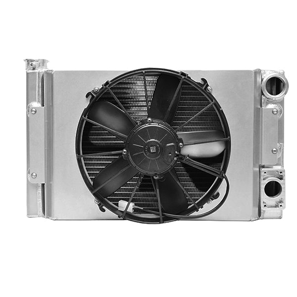 C&R Scirocco Drag Radiator Module Open 22" x 13" for Meziere Pump w/ 12" Fan & Shroud 937-22132