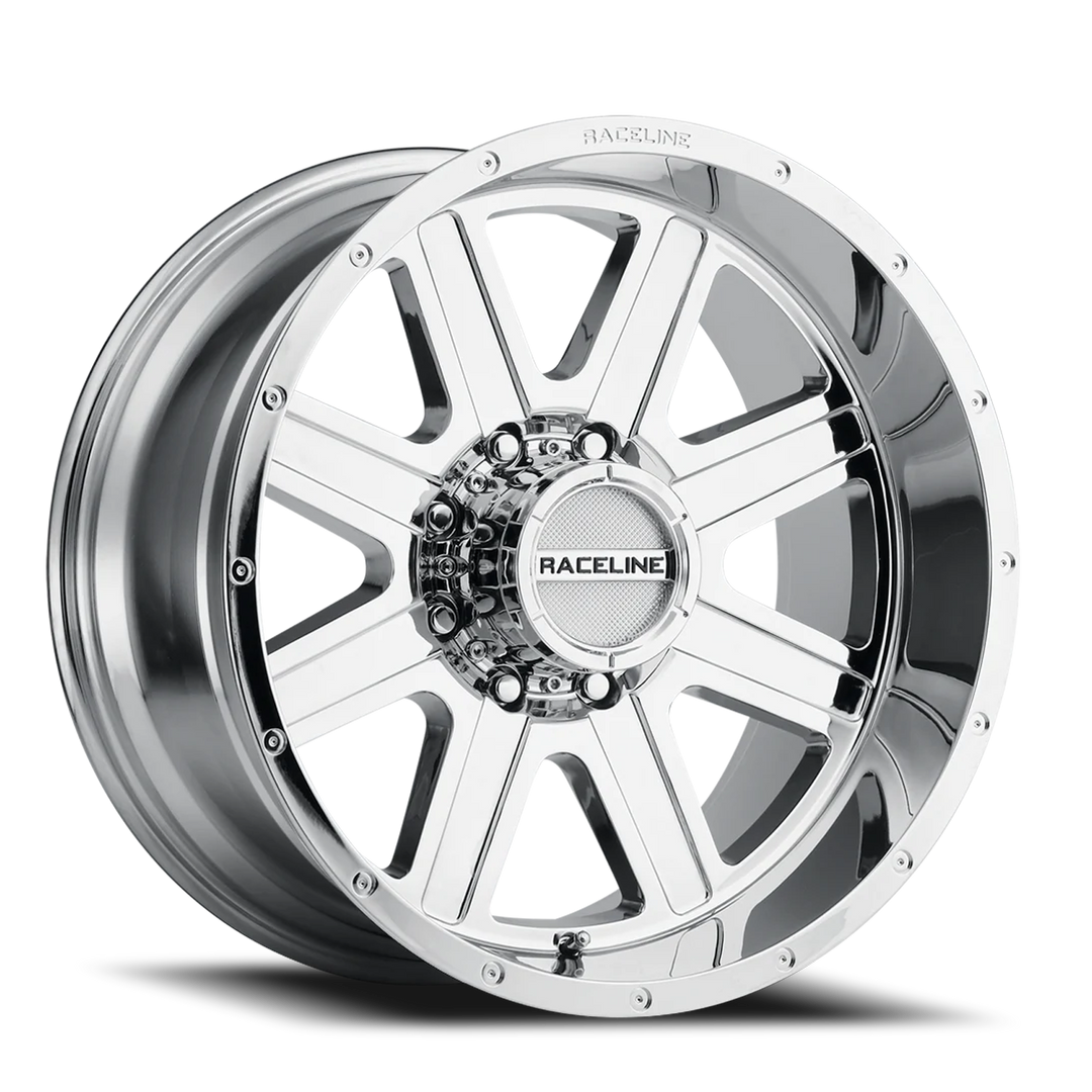 Raceline Hostage 940C 20x9 5 on 139.7 Chrome