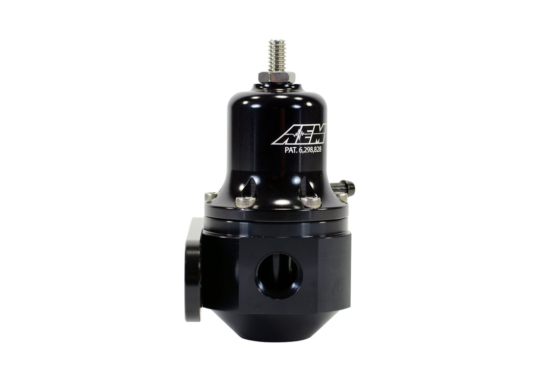 AEM Hi-Cap Universal Adjustable Fuel Pressure Regulator | SKU 25-305BK