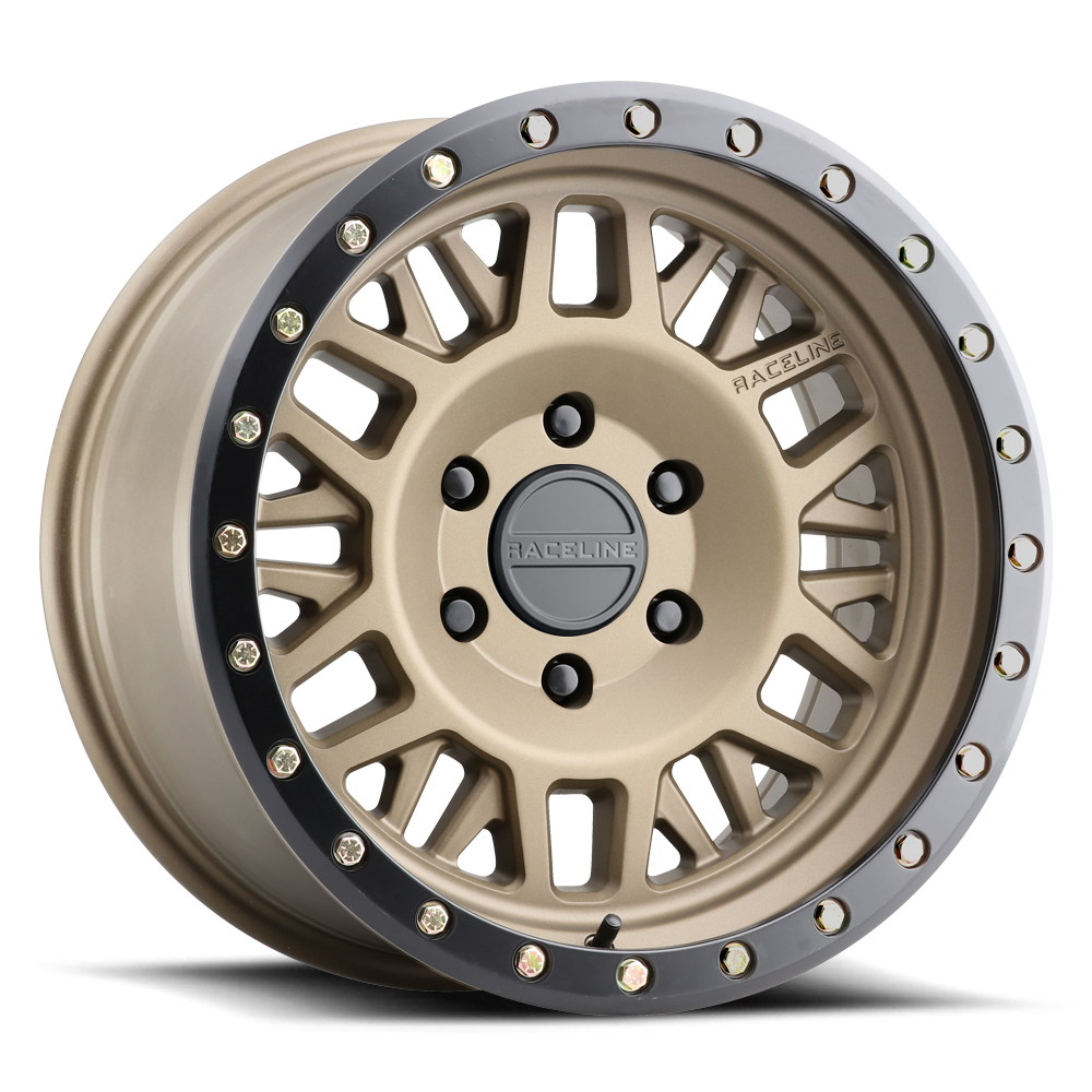 Raceline Ryno 951BZ 16x8 5 on 127 Textured Bronze