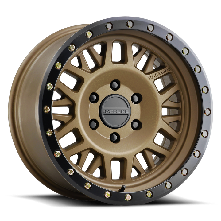 Raceline Ryno 951BZ 18x9 8 on 170 +18 Offset Textured Bronze