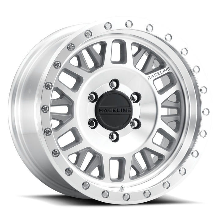 Raceline Ryno 951MC 17x8.5 6 on 139.7 0 Offset Machined