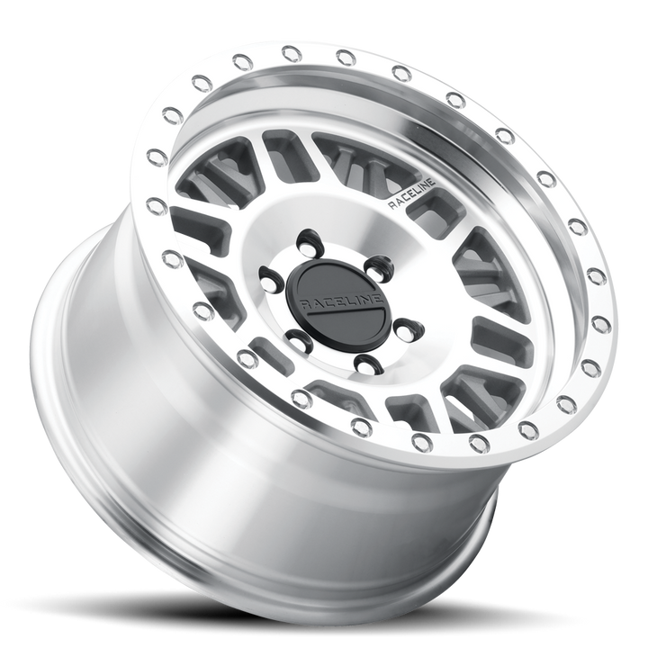 Raceline Ryno 951MC 17x8.5 6 on 139.7 0 Offset Machined