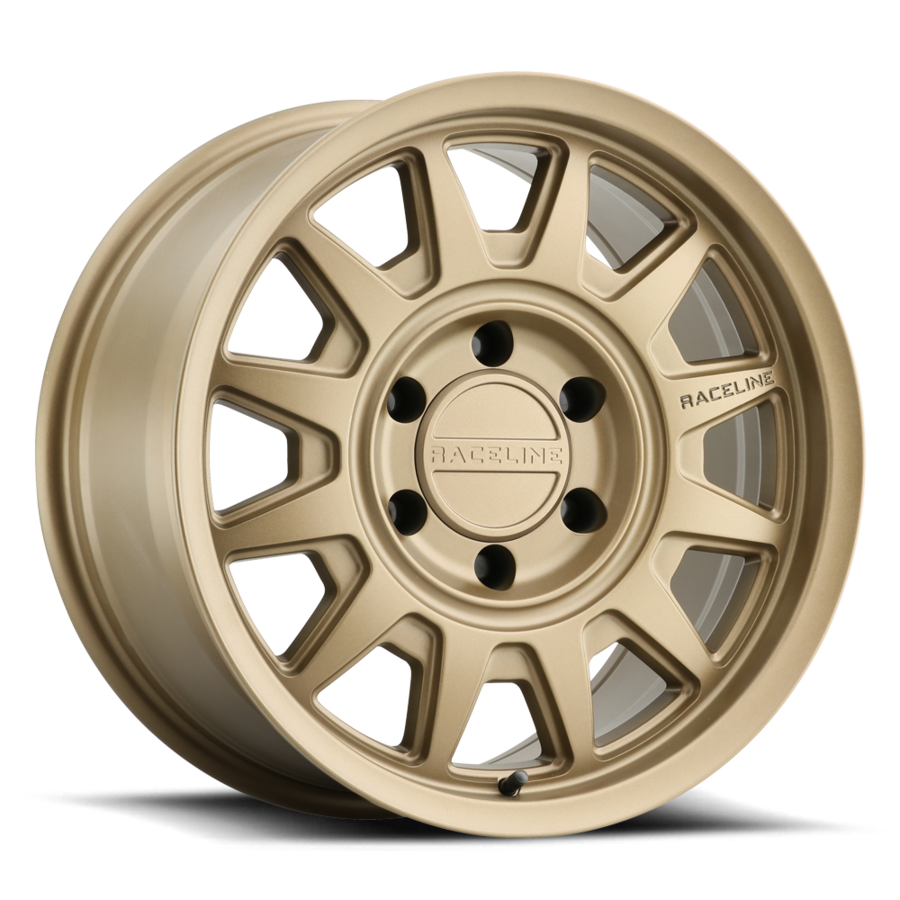 Raceline Aero HD 952BZ 17x8.5 6 on 120 Satin Bronze Gold