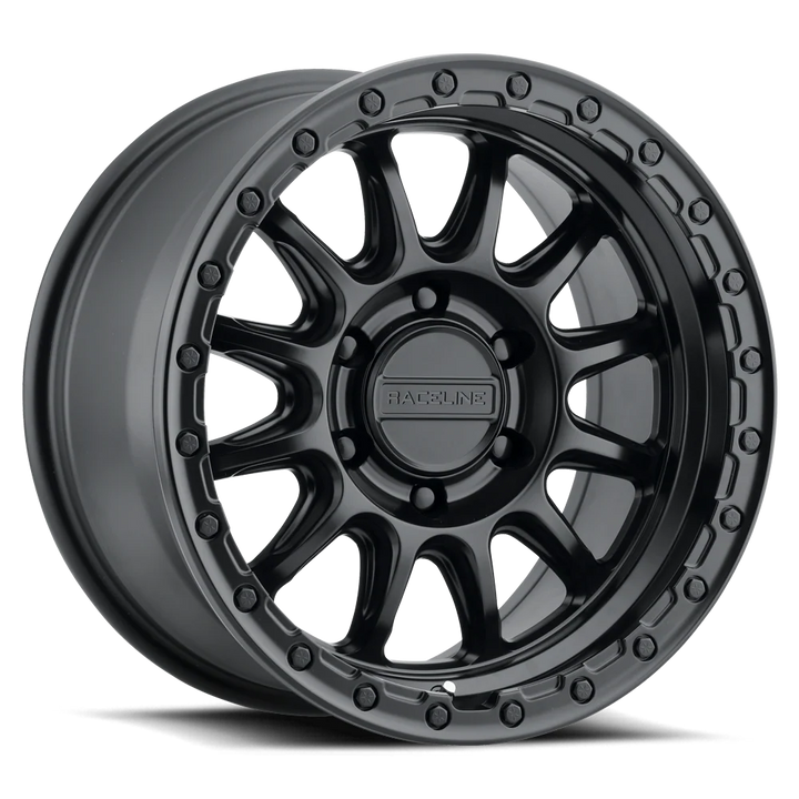 Raceline 960B 18x9 +18 8x170 Ford Wheel | Satin Black