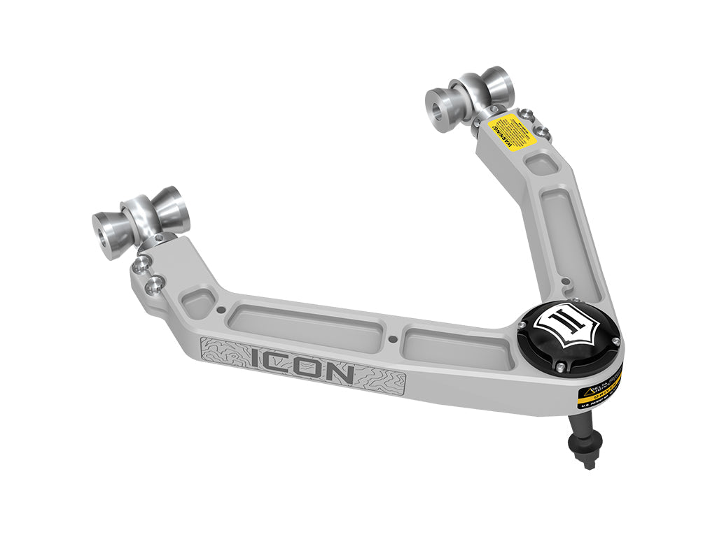 ICON 2023-2026 GMC Canyon/Chevy Colorado Trail Boss & ZR2 Billet Upper Control Arms w/Delta Joint PRO