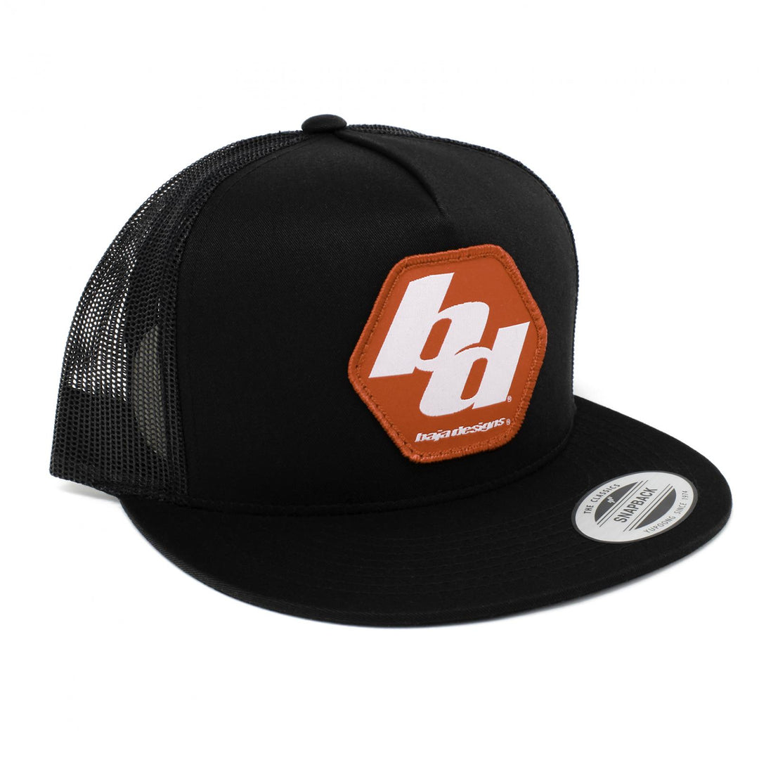 Baja Designs Flexfit Trucker Hat Black Baja Designs 980025