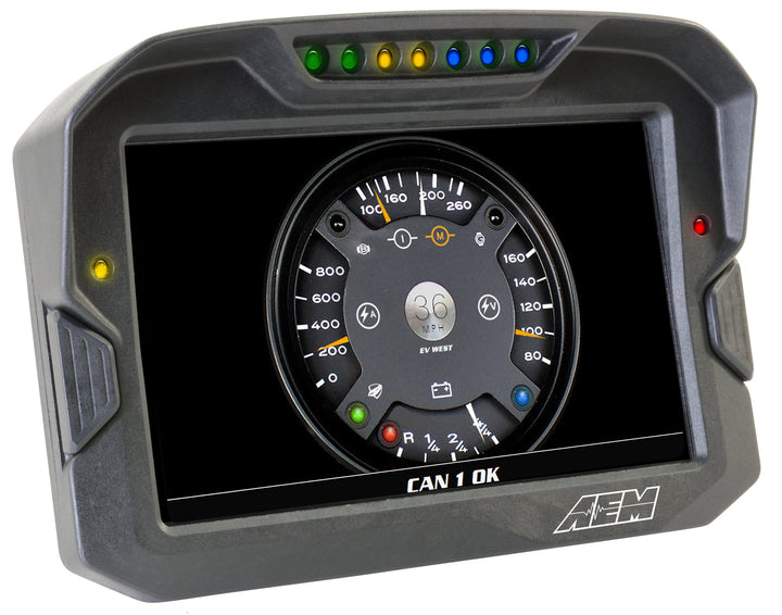 AEM CD-7G Carbon Non-Logging Display with Internal GPS | SKU 30-5702