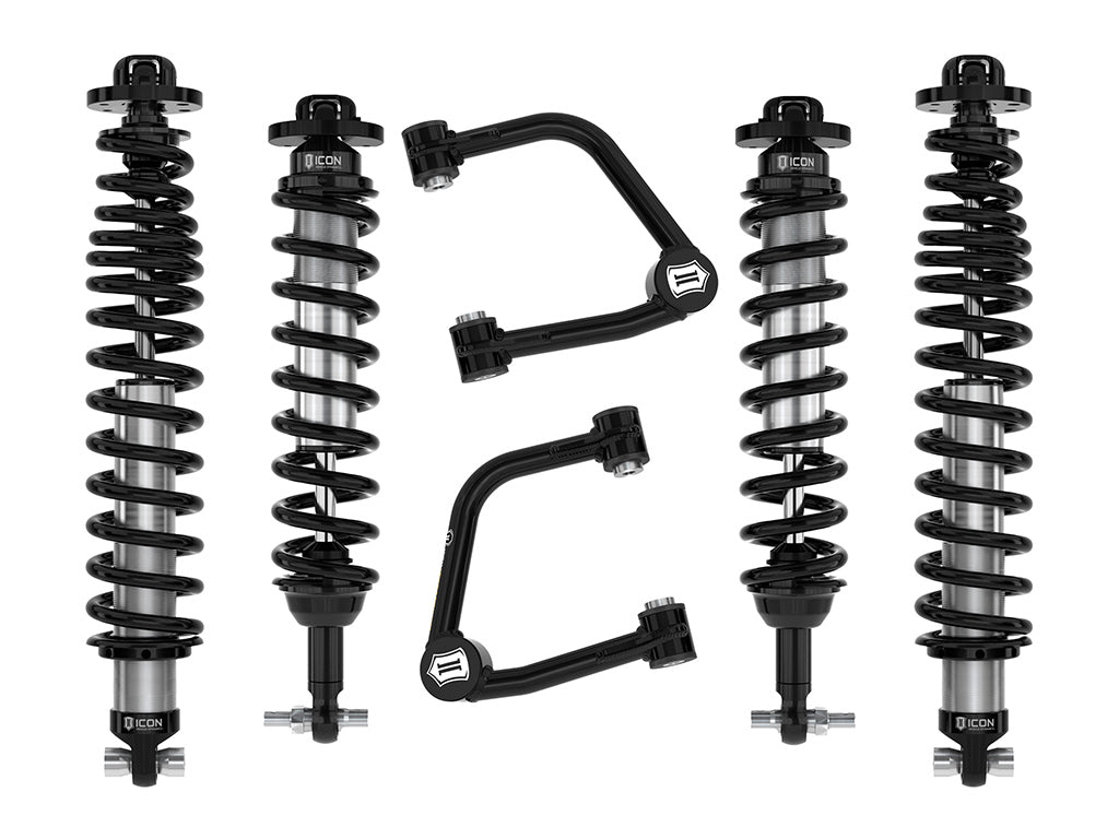 ICON 2021-2026 Ford Bronco Sasquatch 2-3" Lift Stage 3 Suspension Tubular Heavy Rate Rear Springs