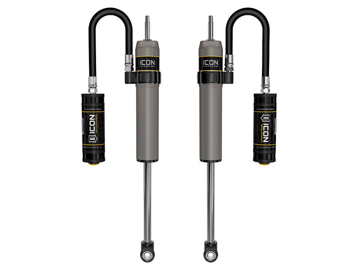ICON 2005-2026 Ford Super Duty 4WD 0-2.5" Lift Front VS 2.5 Shocks Remote Res Pair