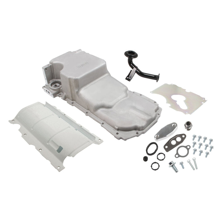 Holley GM Gen V LT Swap Oil Pan - as Cast with Turbo Oil Return | SKU 302-20