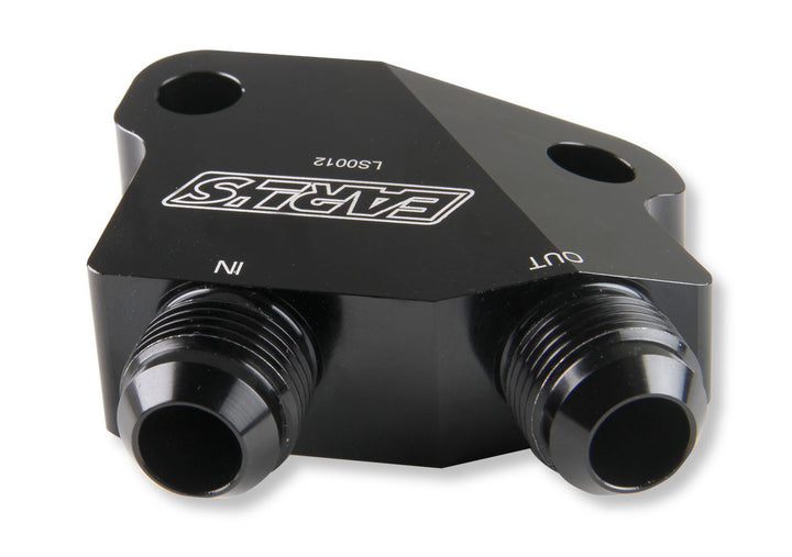 Earl's LS Side Mount Oil Cooler Adapter | SKU LS0012ERL