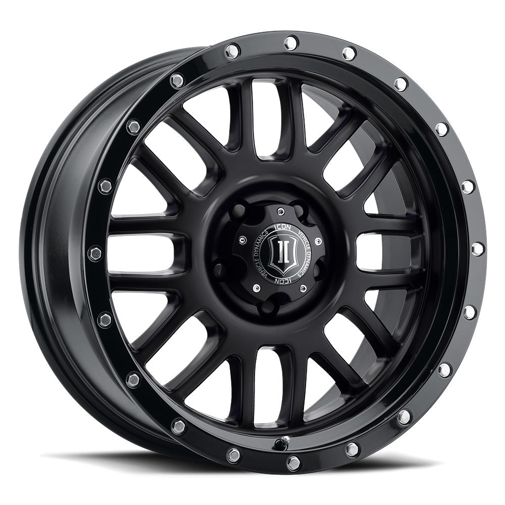 ICON Alloys Alpha Gloss Black 20x9 6x5.5 16mm Offset 5.625" BS (1220909056GB)