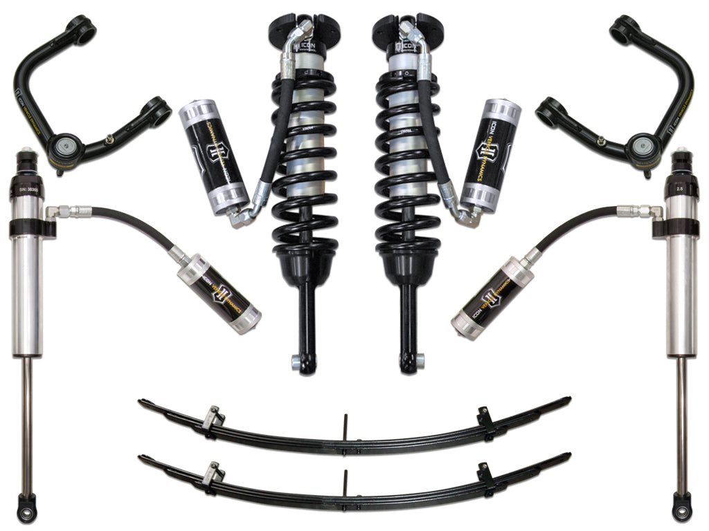 ICON 2005-2015 Toyota Tacoma 0-3.5" Lift/2016-2023 Tacoma 0-2.75" Lift Stage 5 Suspension Tubular