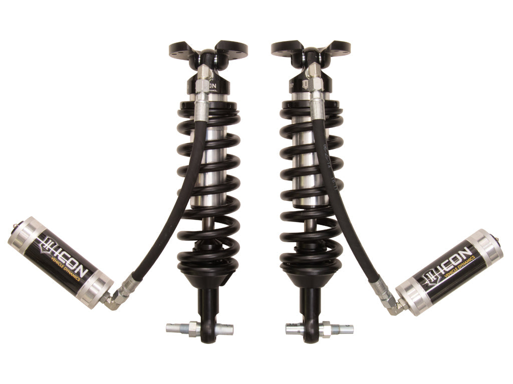 ICON 2007-2018 GM 1500 1-2.5" Lift Front VS 2.5 Coilover Kit Remote Reservoir (71555)