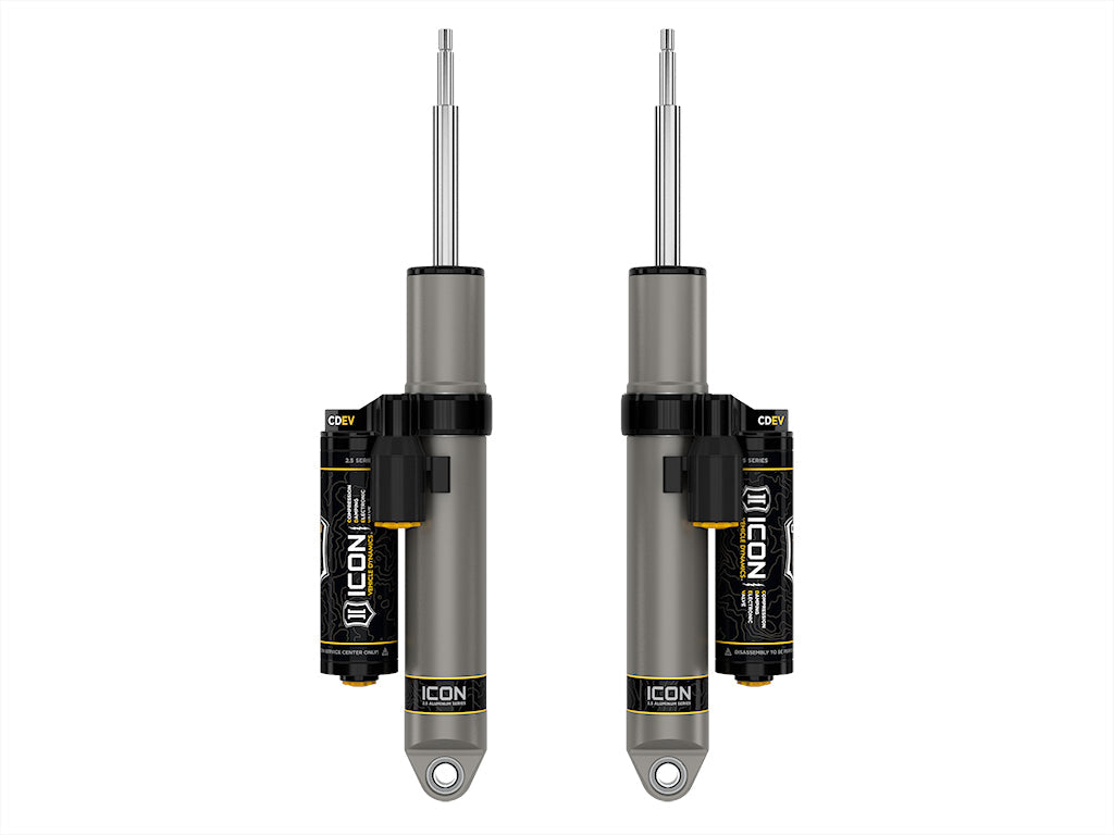 ICON 2014-2026 Ram 2500 w/Factory Rear Air Ride 0" Lift Rear VS 2.5 Shocks Piggyback w/CDEV Pair