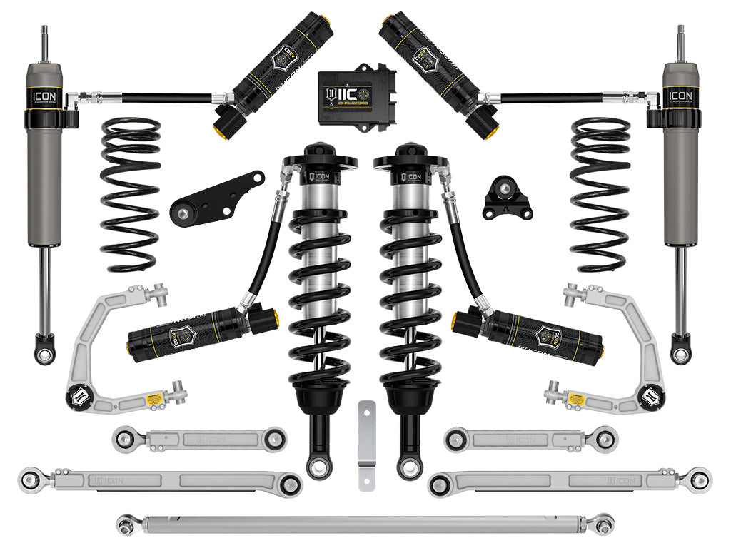 ICON 2024-2026 Toyota Land Cruiser 250 Series 1.25-3" Lift Stage 12 Suspension Billet