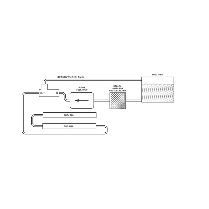Holley EFI Filter Regulator 3/8" NPT | SKU 12-875