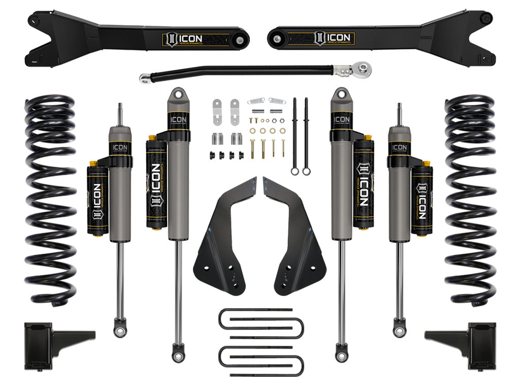 ICON 2005-07 Ford F250/F350 4.5" Lift Stage 4 Suspension System w/Radius Arm (K64503R)