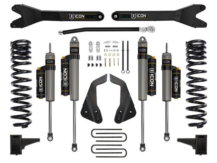 ICON 2005-07 Ford F250/F350 4.5" Lift Stage 4 Suspension System w/Radius Arm (K64503R)