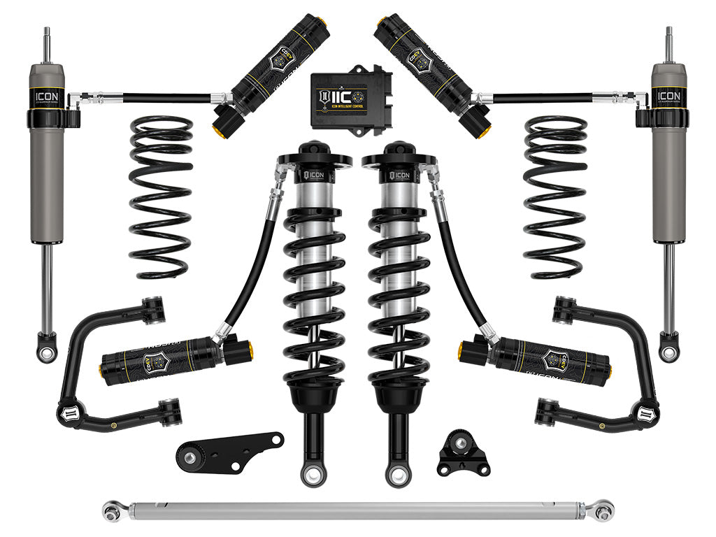ICON 2025-2026 Toyota 4Runner 4WD 1.25-3" Lift Stage 12 Suspension System Tubular