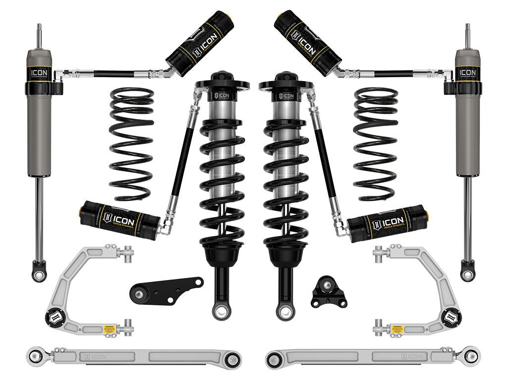 ICON 2024-2026 Toyota Tacoma 1.25-3" Lift Stage 7 Suspension Billet Triple Rate Rear Springs