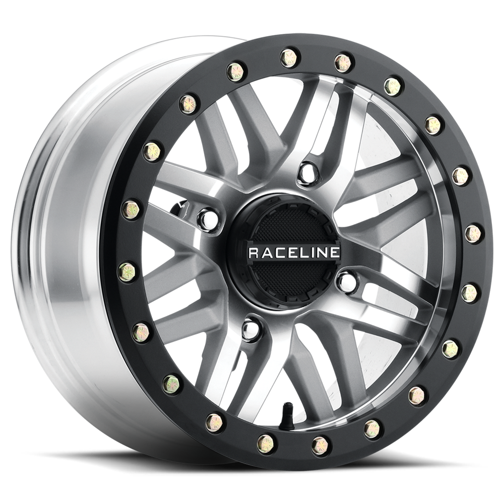 Raceline Ryno Beadlock UTV A91MA 15x10 4 on 137 0 Offset Machined