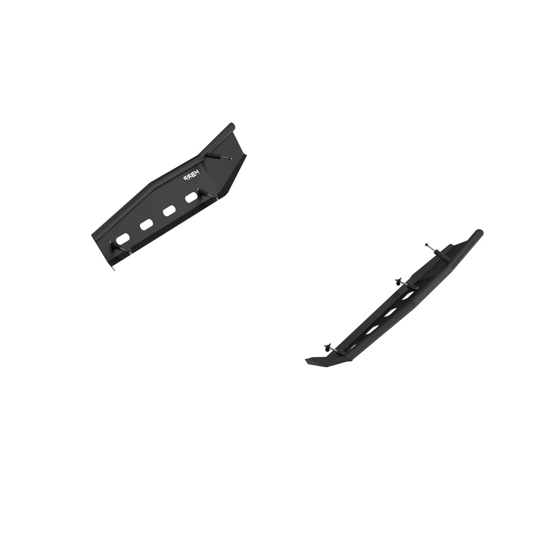 MBRP 2024-Up Can-Am Maverick R, Black-Coated Steel, Rock Slider Kit AC-9219-04