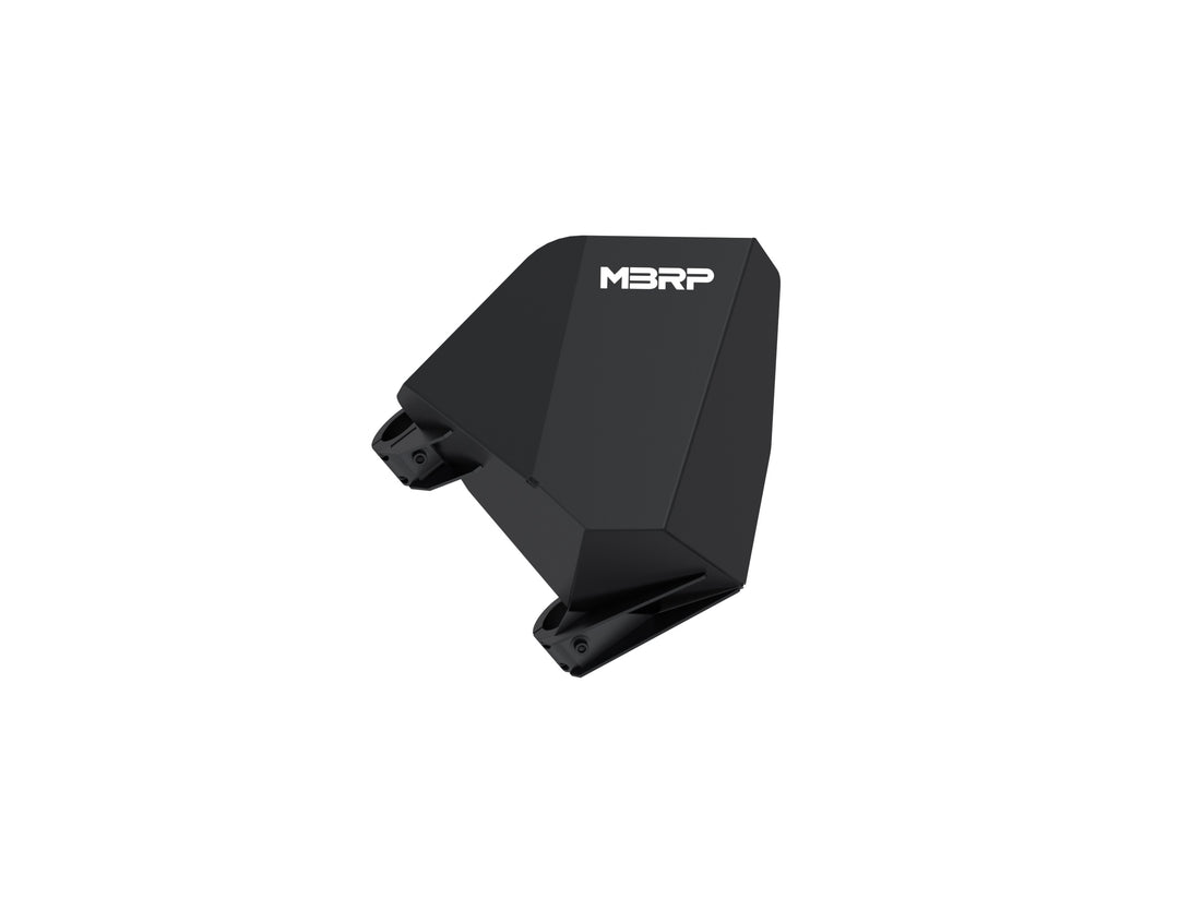 MBRP 24-Up Can-Am Maverick R Black-Coated Air Box Deflector AC-9219-06