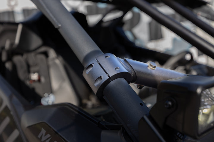 MBRP 24-Up Can-Am Maverick R Black-Coated Front-Intrusion Bar AC-9219-07