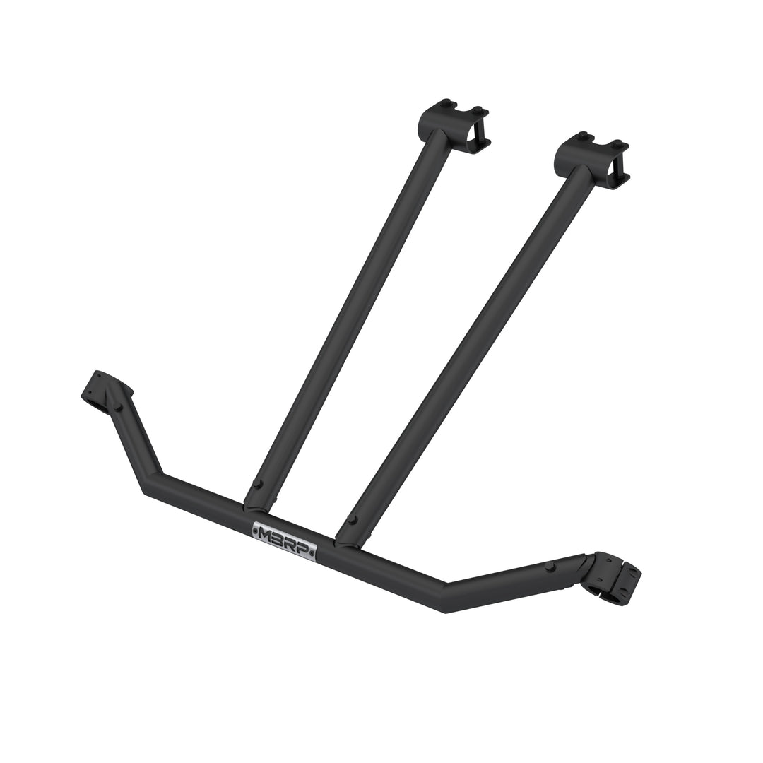 MBRP 22-26 Polaris PRO R, RZR PRO R 4, Black-Coated Front Intrusion Bar AC-9533-02