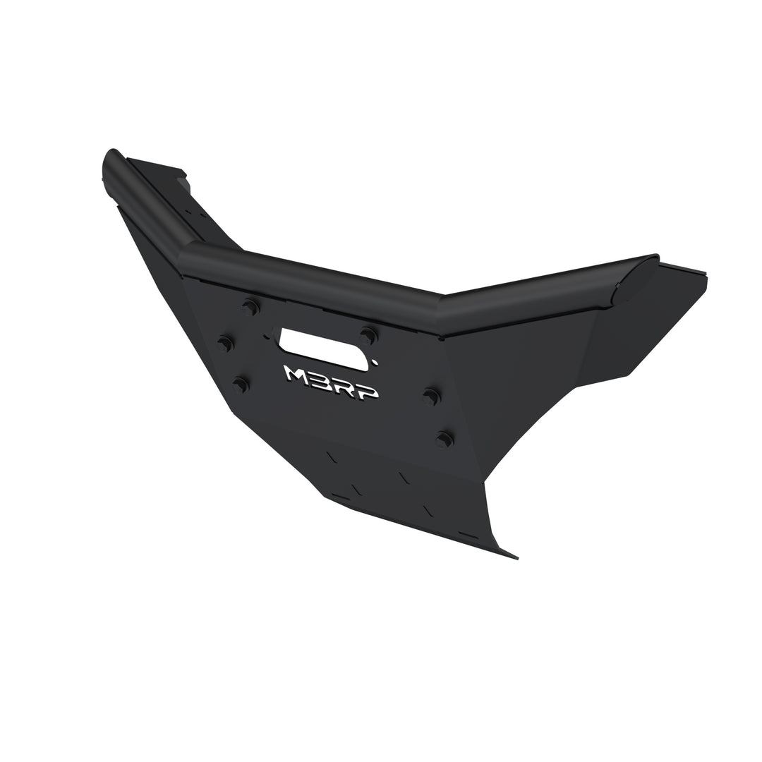 MBRP 2022-Up Polaris RZR PRO R, RZR PRO S, RZR TURBO R, Black Front Bumper Kit AC-9533-03