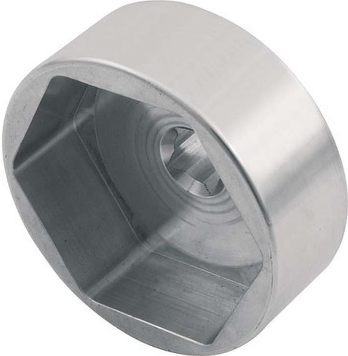 Allstar Spindle Nut Socket 1/2" Drive Aluminum Clear Anodized 2-7/8" Spindle Nuts ALL10115