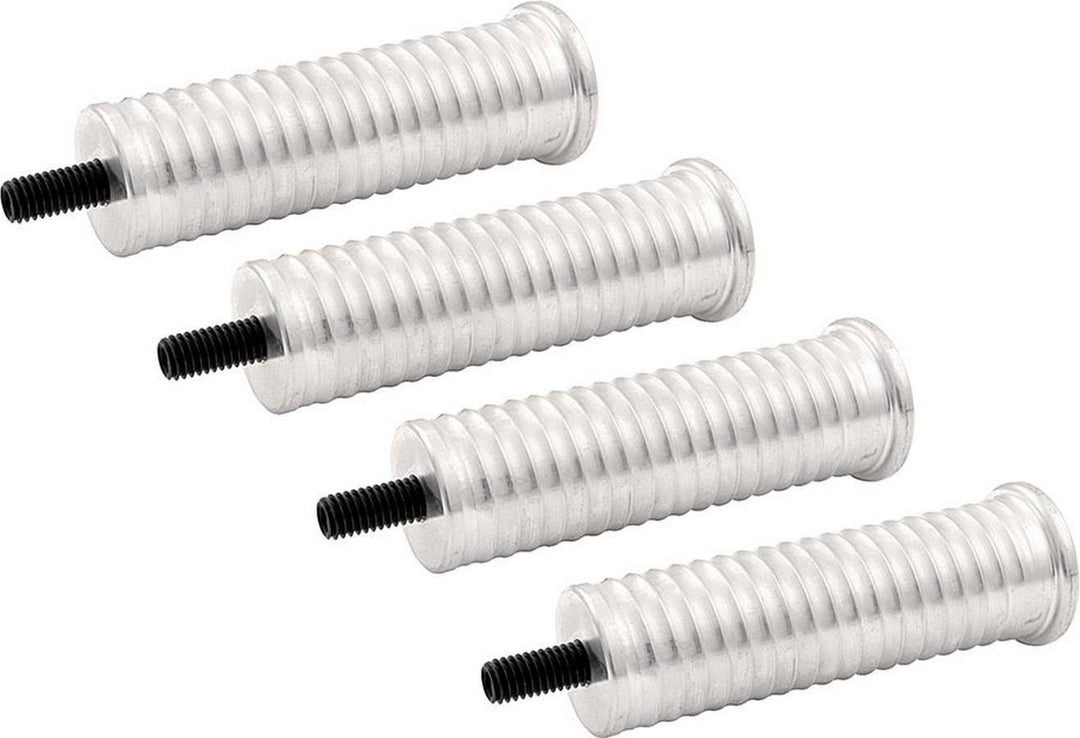 Allstar Engine Lift Handles 3/8"-16 Thread Aluminum Grips Natural Set of 4 ALL10136
