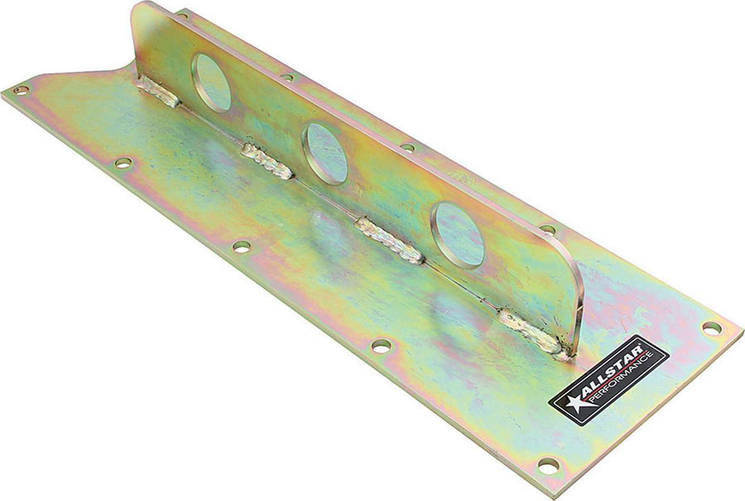 Allstar Engine Lift Plate 3/16" Thick Steel Cadmium Gen III GM LS-Series Valley Cover Flange ALL10140