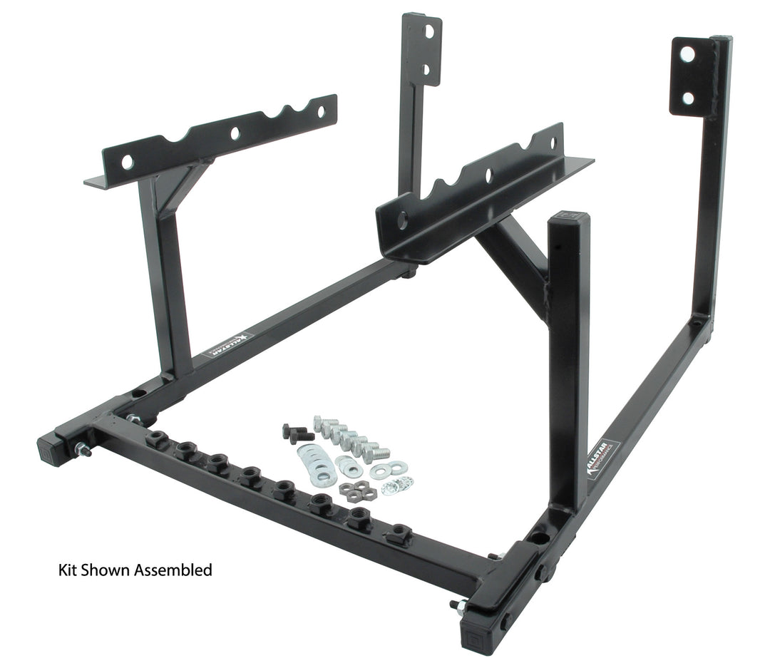 Allstar Engine Cradle Heavy Duty 1" Square Tube Steel Black Powdercoat Oldsmobile V8 ALL10142