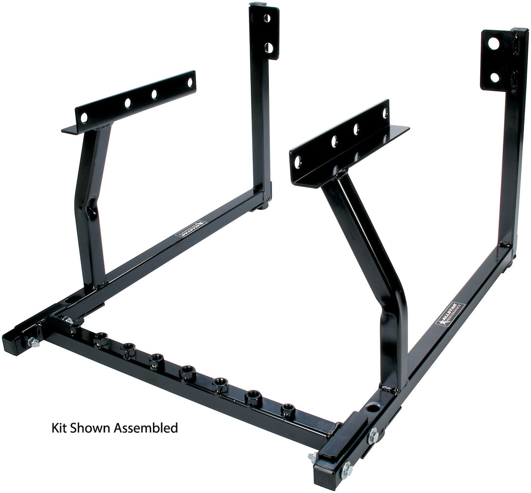 Allstar Engine Cradle Heavy Duty 1" Square Tube Steel Black Powdercoat Pontiac V8 ALL10144