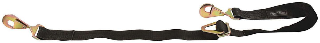 Allstar Axle Tie Down 2" Wide 24 to 40" 1660 lb Capacity Adjustable Twisted Snap Hooks Nylon ALL10200
