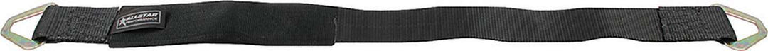 Allstar Axle Tie Down 2" Wide 33" 3300 lb Capacity Delta Rings Nylon Webbing Black ALL10207