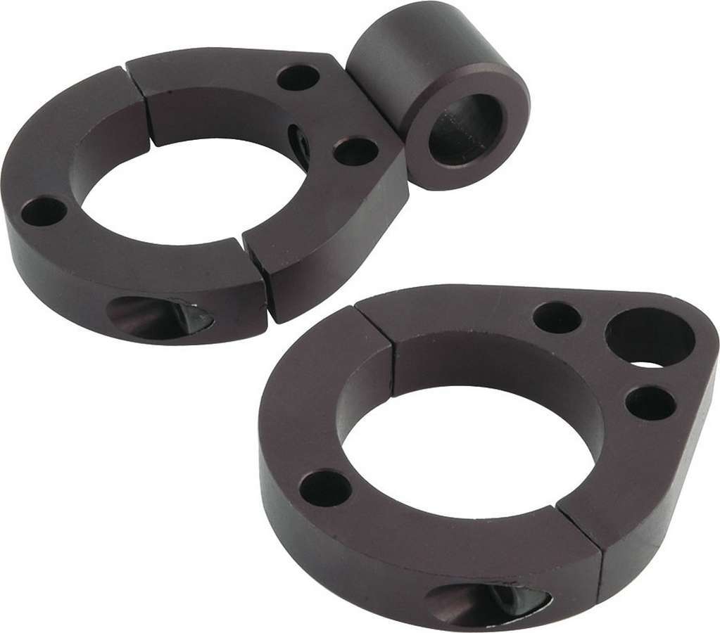 Allstar Window Net Mount Clamps Aluminum Black Anodized 1-1/2" Tubes Spring Loaded Tube Kit ALL10221